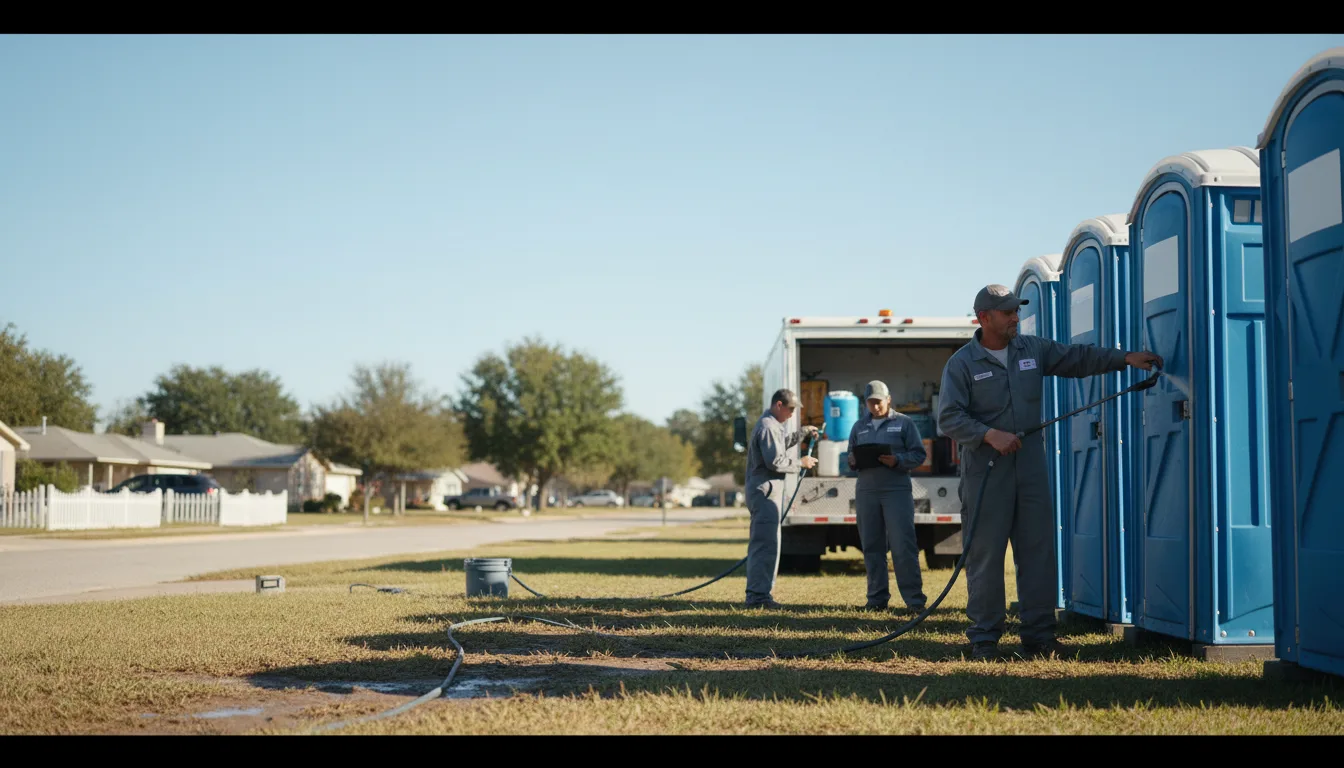 Long-Term Portable Toilet Rental in Wake, VA near me
